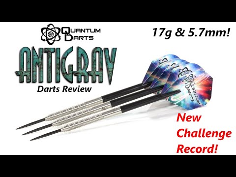 Quantum Darts ANTIGRAV Darts Review 17g Light And Thin Darts