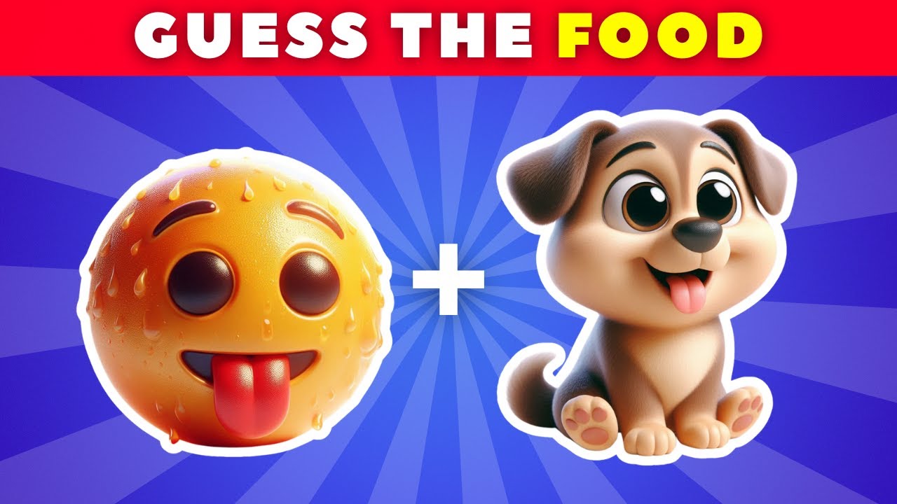 Guess The FOOD by Emojis? 🤔 Emoji Quiz 2024 | Quiz Aqua