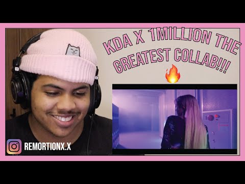 FIRST TIME Reacting to 1MILLION X K/DA - MORE!!!