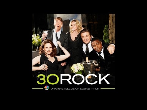 YouTube still of Tina Fey and Christopher Cross track Lemon’s Theme from 30 Rock soundtrack