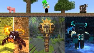 洞窟にラスボスが追加された世界でサバイバル【マインクラフト】