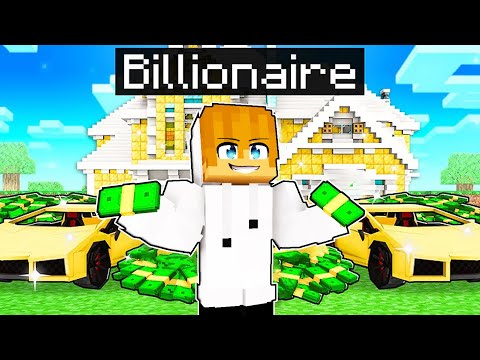 CeeGee Is A BILLIONAIRE In Minecraft! ( Tagalog )