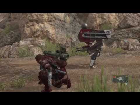 METAL GEAR SOLID V: THE PHANTOM PAIN D-Walker intercept mode