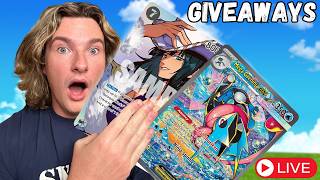 Searching for RARE TCG CARDS! 🔴GIVEAWAYS🔴