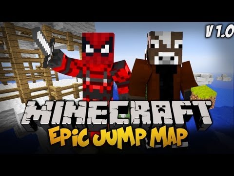 Minecraft : TROLLOWANIE Z MANDZIEM - Epic Jump Map 1.0 w/ xMandzio [#1]