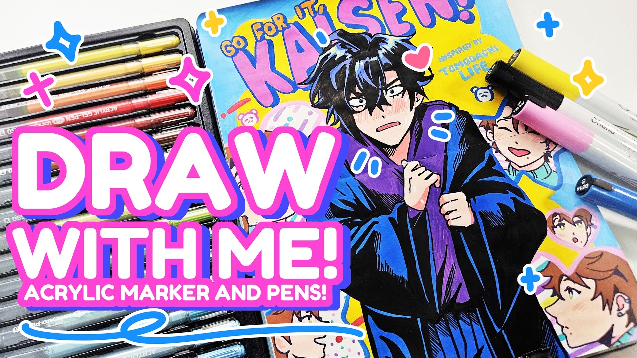DRAW WITH ME! | GO FOR IT KAISEN~💘