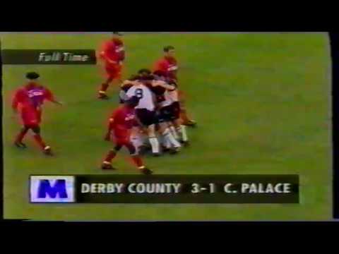1993-94 Derby County 3 Crystal Palace 1 - 23/10/1993