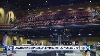Downtown businesses hope to benefit from 20 Monroe Live