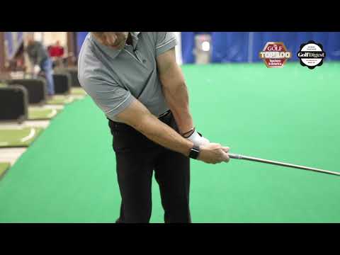 Stop scooping the ball and start trapping it.