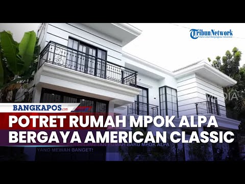 Kini Hanya Tinggal Kenangan! Potret Rumah Baru Mpok Alpa Bergaya American Classic