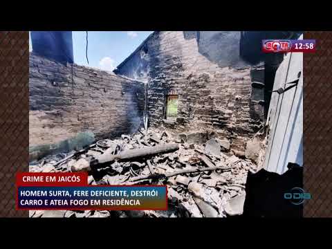 ROTA DO DIA 10 03 20  Homem surta, fere deficiente, destroÌi carro e ateia fogo em resideÌ‚ncia