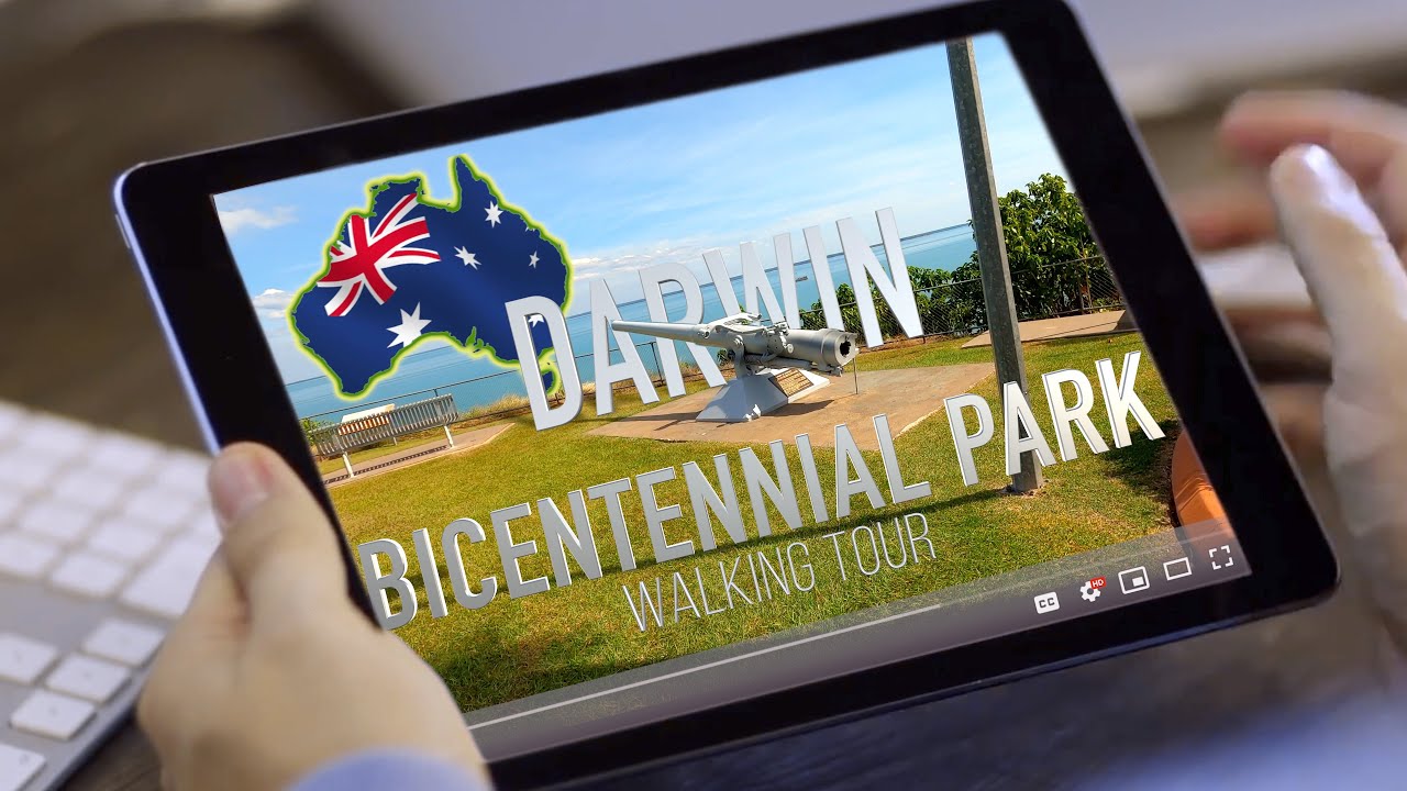 Walk through Darwin’s scenic Bicentennial Park with sea views and memorials.