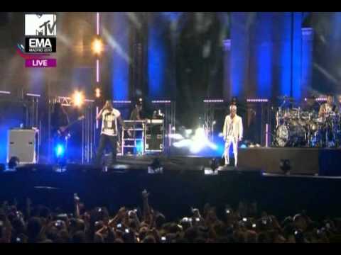30 seconds to mars feat kanye west- mtv ema 2010