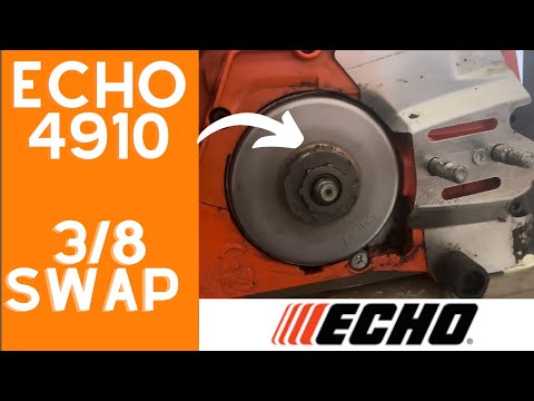 5$ in Less Than 5 Minutes: Echo 4910 3/8 Swap (Oregon Sprocket Swap)