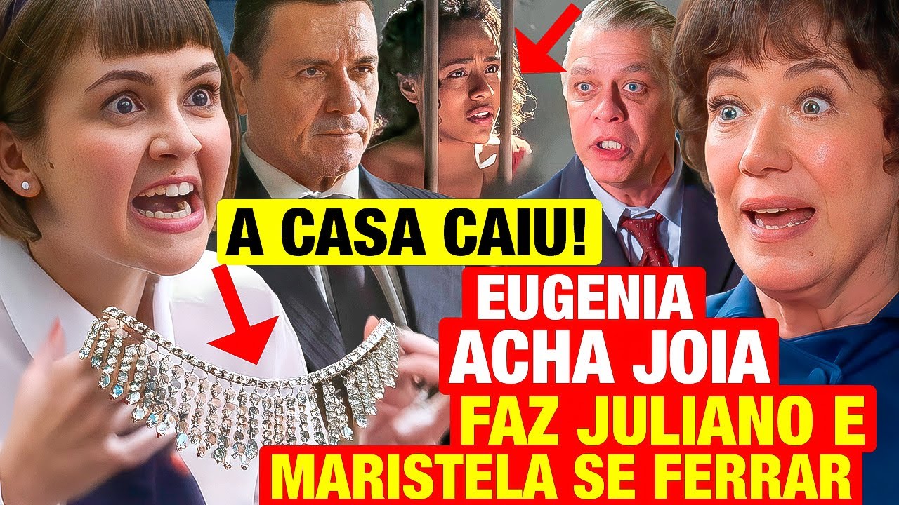GAROTA DO MOMENTO - Eugênia encontra JOIA, INOCENTA BEATRIZ e faz Maristela e Juliano se DAR MAL!