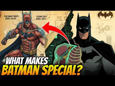 ANATOMIE VON BATMAN – WIE KANN EIN MENSCH EINEN GOTT BESIEGEN? WIE mächtig ist er?