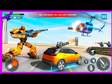 Prado Robot Game - Prison Escape Robot Car Game 3d Android gameplay #2