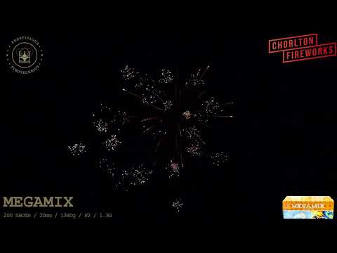 Megamix Firework From Prestigious Pyrotechnics F2 Compound Firework