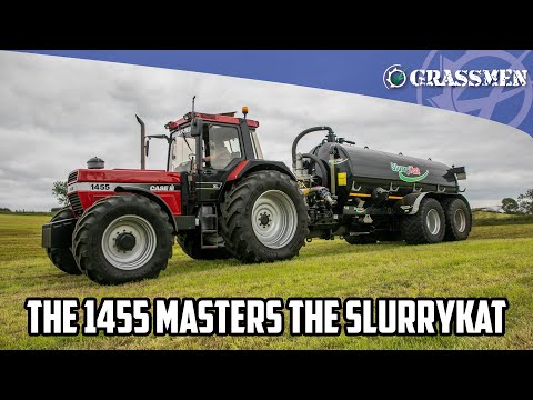 DONKEYCAM - The Case 1455 XL masters the Slurrykat