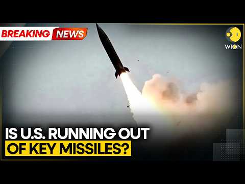 Former Military Adviser Warns US Could Run Out of Key Missiles | WION BREAKING