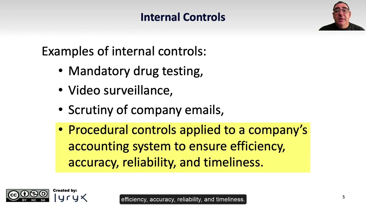 Learning Objective 7.1: Internal Control Over Cash