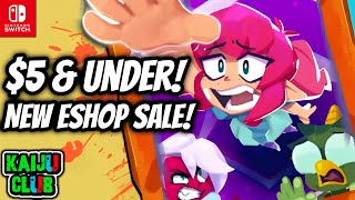 A NEW Nintendo Switch Eshop Sale With $5 and Under Deals! GREAT Gaming For Cheap!