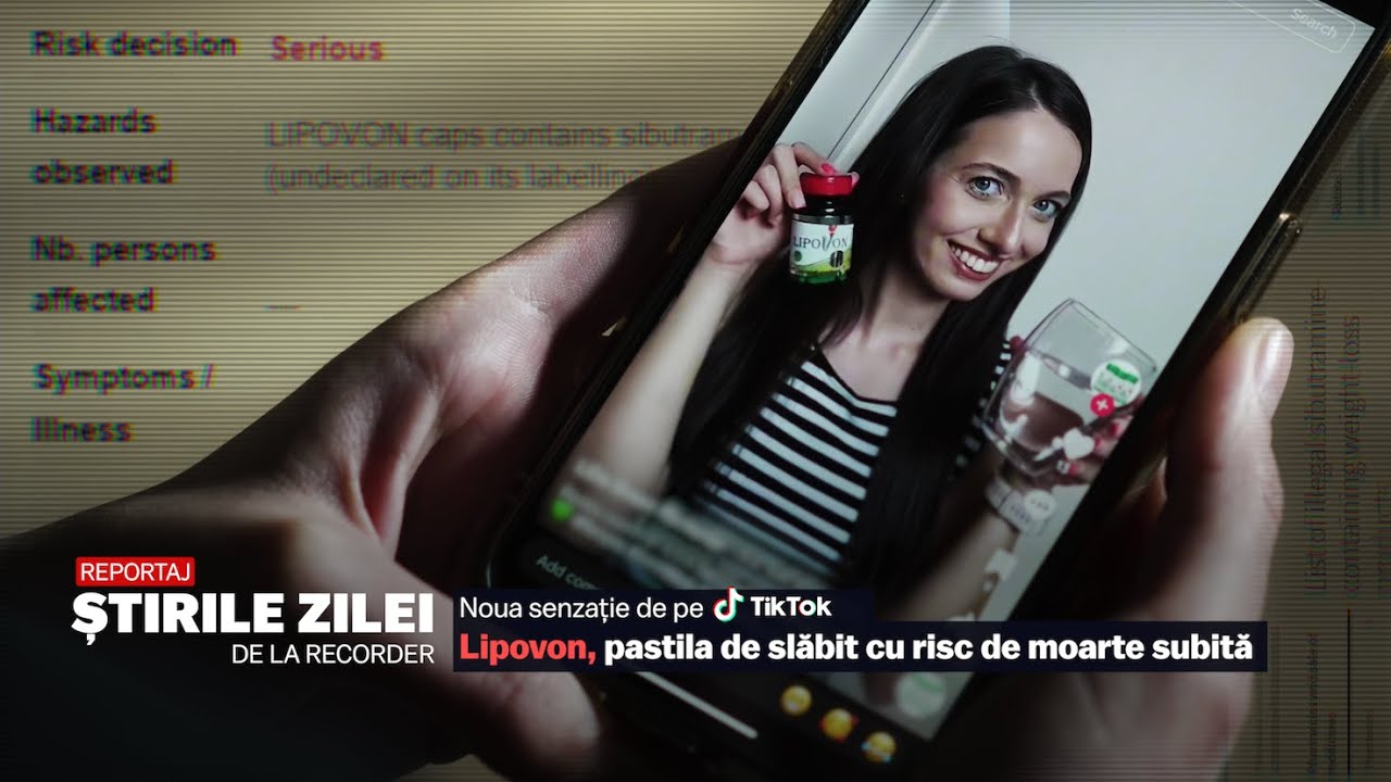REPORTAJ. Noua senzație de pe TikTok: Lipovon, pastila de slăbit cu risc de moarte subită