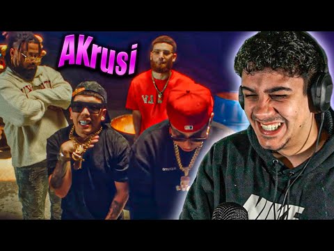 (REACTION) HADES 66, Night Flow, Brray, King Savagge - AKrusi (Official Video)