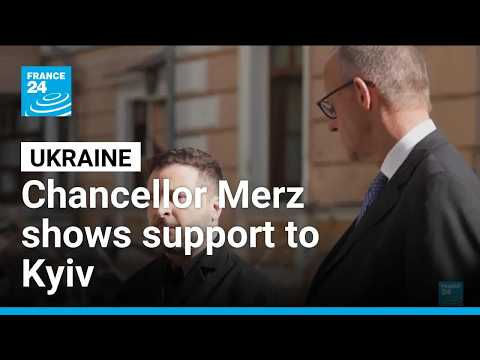 German Chancellor in Kyiv: 