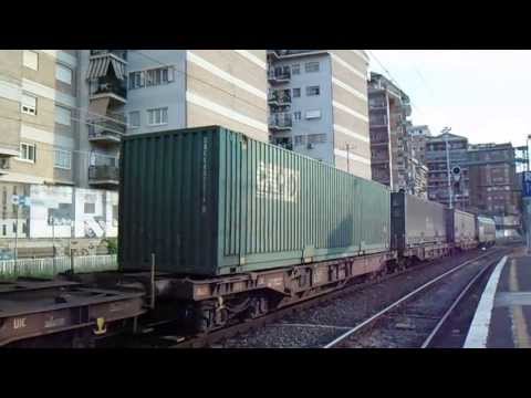 E652.083 sul TC 67106 Pomezia - Rivalta Scrivia, in partenza da Roma Tuscolana