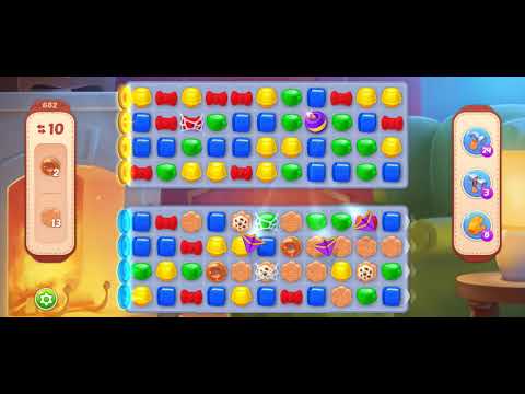 [Gameplay] Homescapes - Level 682 (No Boosters)