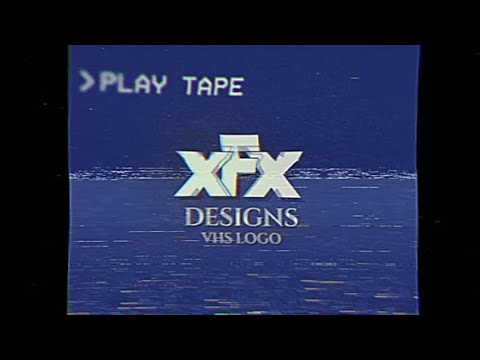 Damaged VHS Tape Logo Intro (Best After Effects Projects)