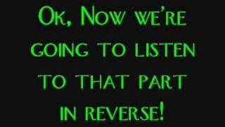 Hidden Message in &quot;Imagine&quot; as performed by A Perfect Circle