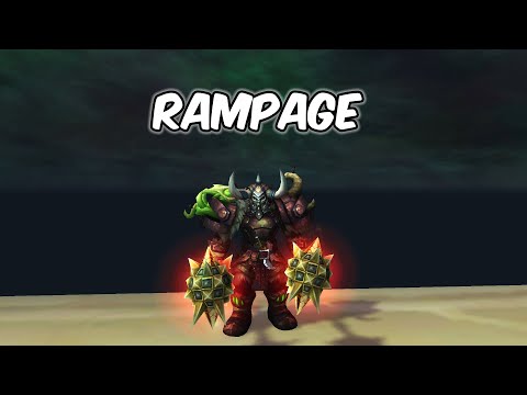Rampage - Fury Warrior PvP - WoW BFA 8.3