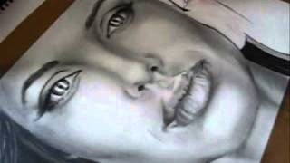 Angelina Jolie Speed drawing