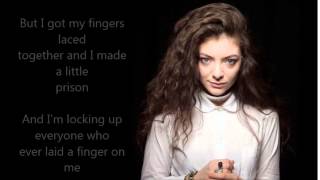 Lorde - Flicker (Kanye West Rework) Lyrics