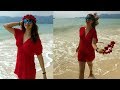 Lakshmi Raai Hot PhotoShoot On Beach Actress Raai Lakshmi Vacation Trip Pics