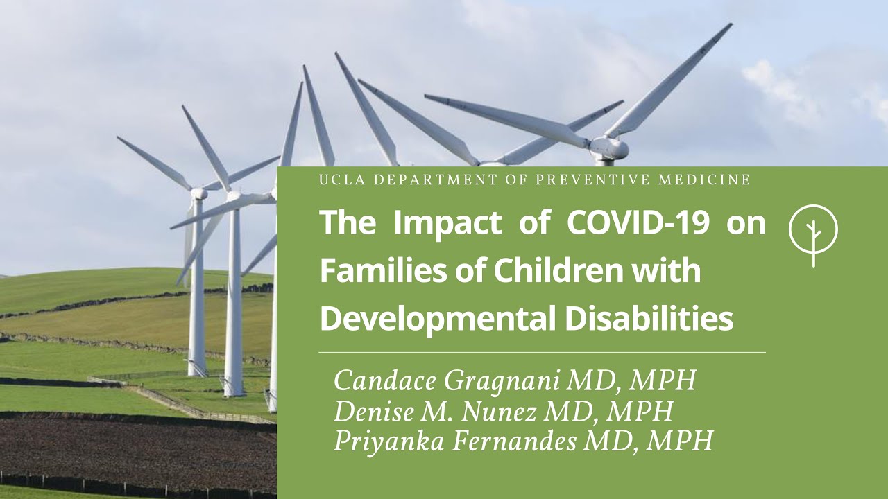 The Impact of COVID-19 on Families of Children with Developmental Disabilities