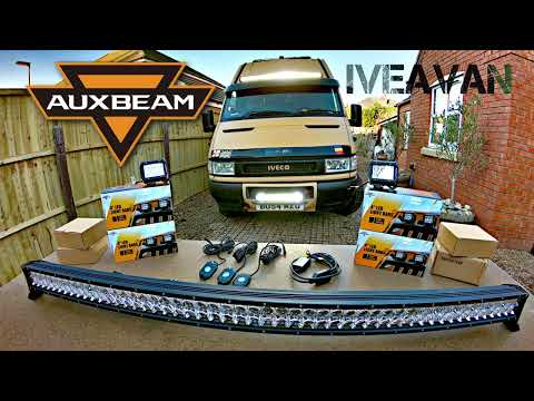 Iveco Daily Camper Van LED Light Bar Install: Full Wiring Guide & Review