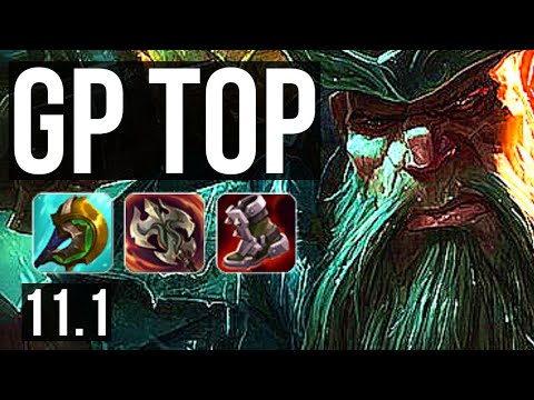 GANGPLANK vs WUKONG (TOP) | 8/2/16, 1.1M mastery, 300+ games | NA Diamond | v11.1