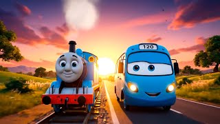 Thomas meets Tayo - fan funny ai animation
