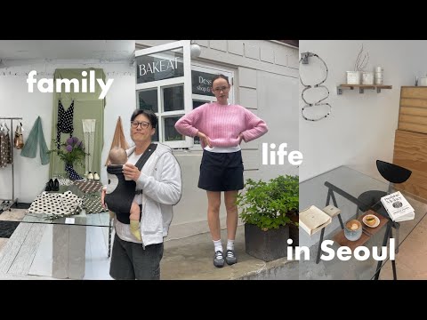 family life in Seoul ☕️ date day, shopping, cafe's & my first mothers day