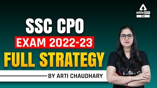 SSC CPO 2022 | SSC CPO Preparation Strategy