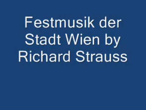 Festmusik der Stadt Wien by Richard Strauss