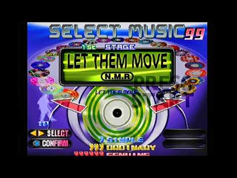 Dancing Stage EuroMIX Song Select [PS1]
