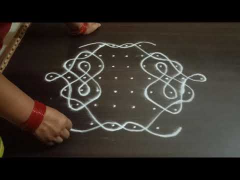 Sankranthi Muggulu | South Indian Rangoli designs