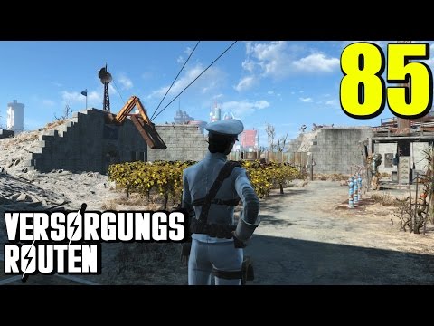 Fallout 4 Gameplay German #85 GAUSSGEWEHR & VERSORGUNGSROUTEN | Let's Play Deutsch