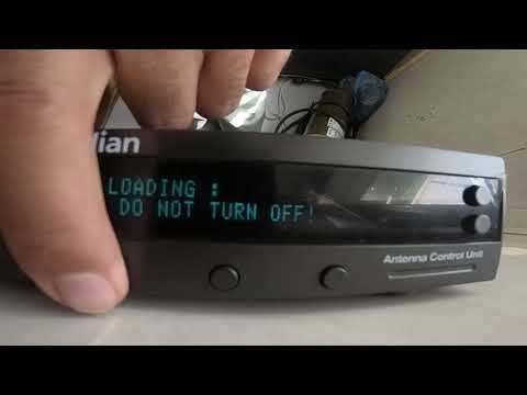 Intellian i6 04 i4 Sat TV loading Region and Configuration