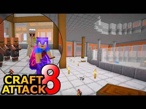 Build first-floor offices & much more! - Minecraft Craft Attack 8 #41
