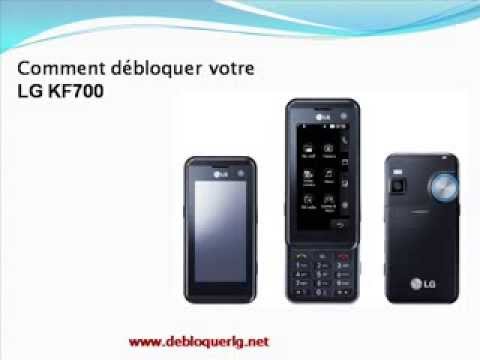 comment debloquer lg kf700